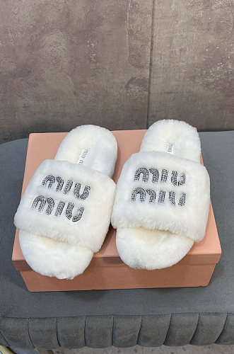 Crystal-embellished Slide Sandals