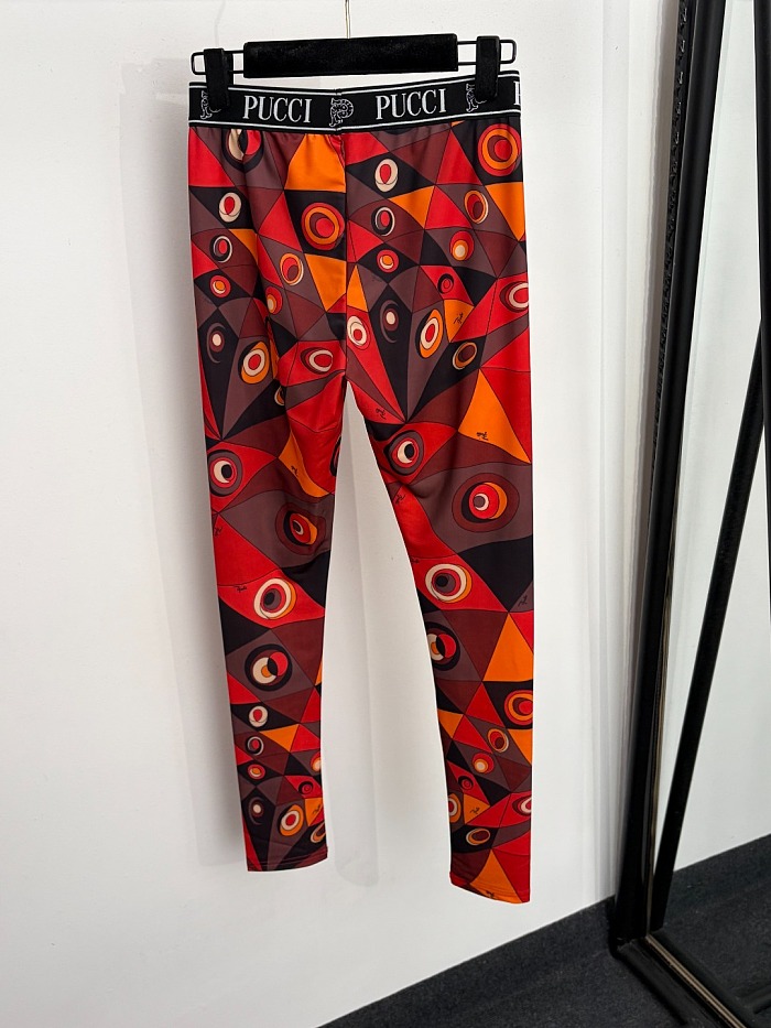 Pucci Occhi-print Leggings Set