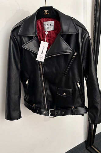 Mixed Mules Leather Jacket