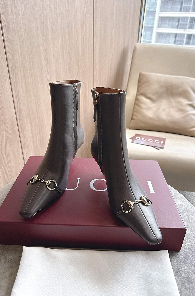 Gucci Ankle Boot With Horsebit