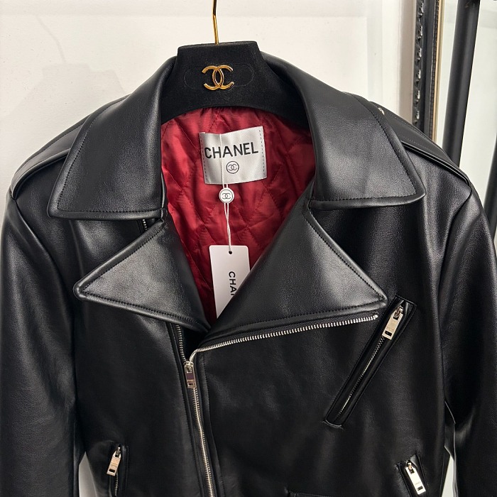 Mixed Mules Leather Jacket