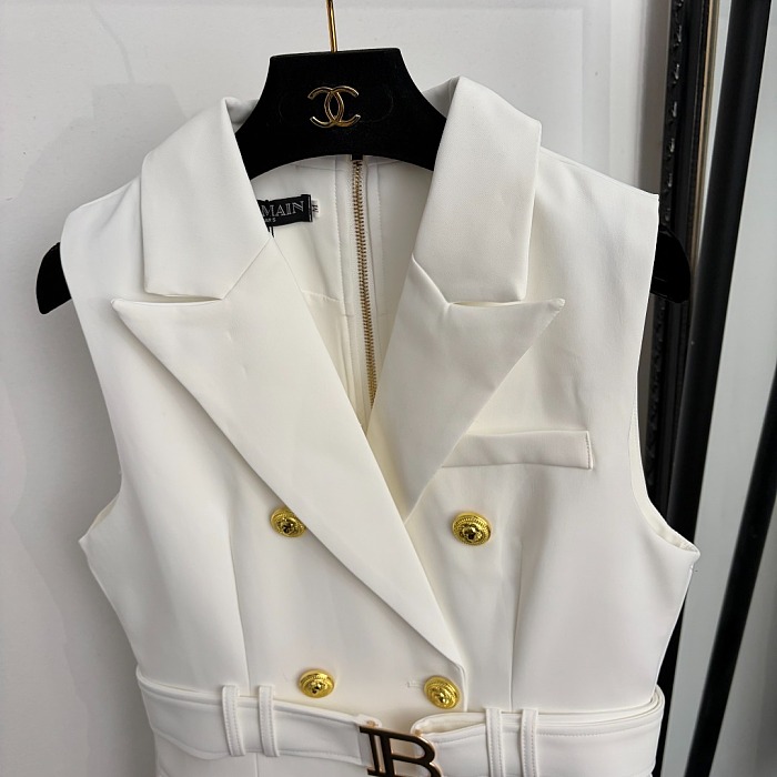 Double-breasted Blazer Dress