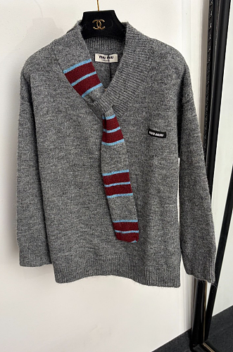 Gray Crewneck Sweater