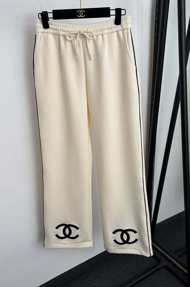 Black Zip-up Track Jacket and Matching Sweatpants Set