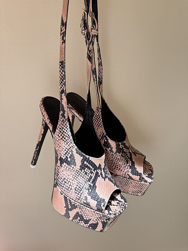 ''Ornella'' Pink Sandal