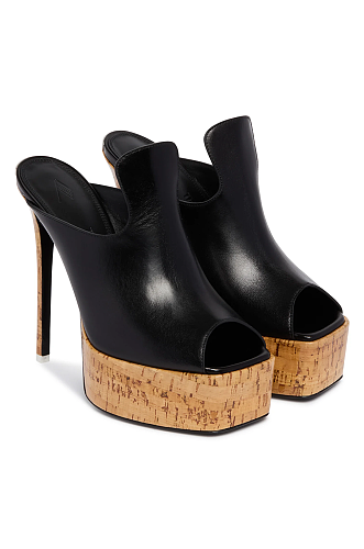140mm Irmelin Heeled Mules