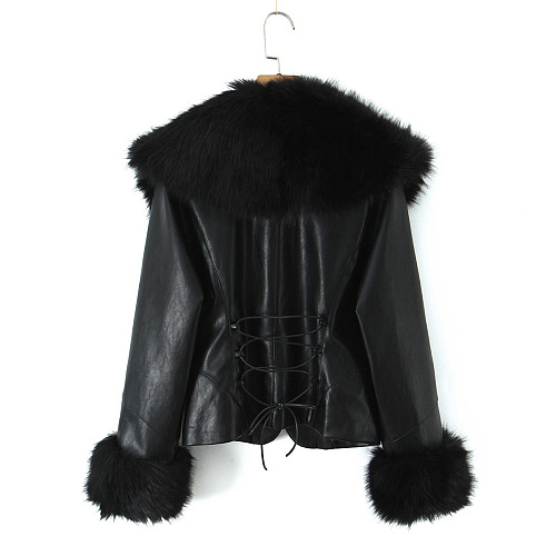 Fur Trim Blazer