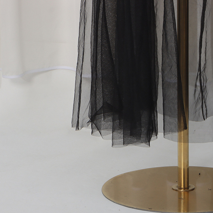 Strapless Sequin Maxi Dress - Black