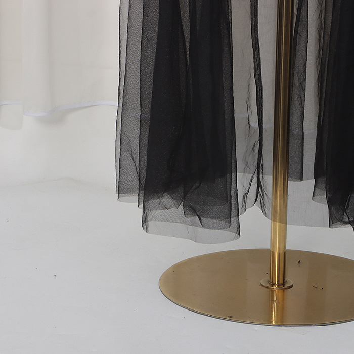 Strapless Sequin Maxi Dress - Black