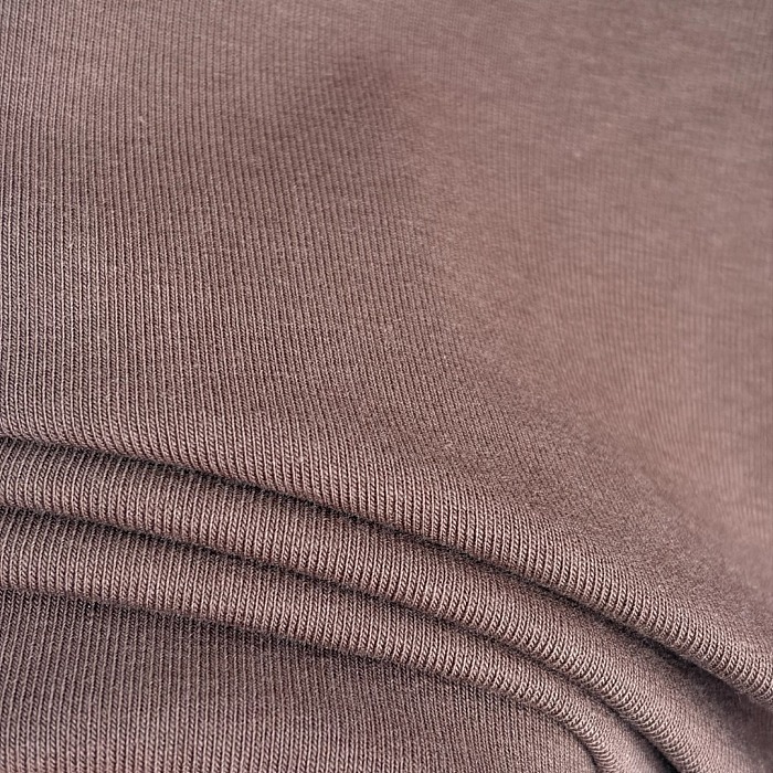 Metal Shoulder Button Ribbed Slim Fit Brown Tank Top