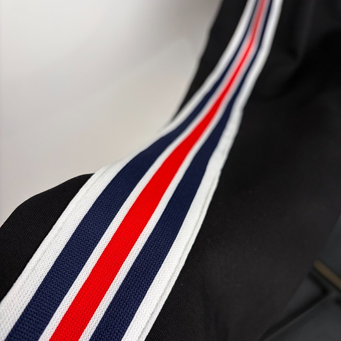 Colorblock Striped Stand Collar Zip Track Jacket And Jogger Pants Set