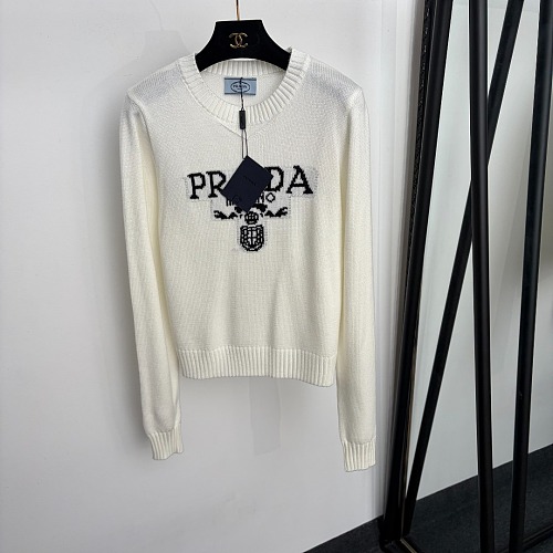 Letter Print Crew Neck Knit Pullover Sweater
