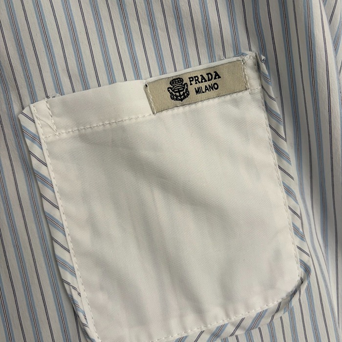 Patchwork Striped Shirt Top