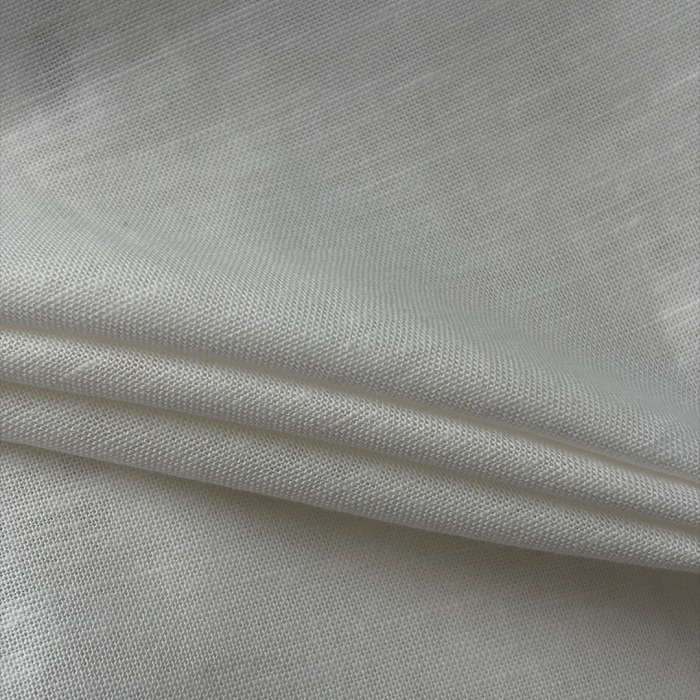 Chic Contrast Trim Linen Shirt With Belt And Metallic Buttons