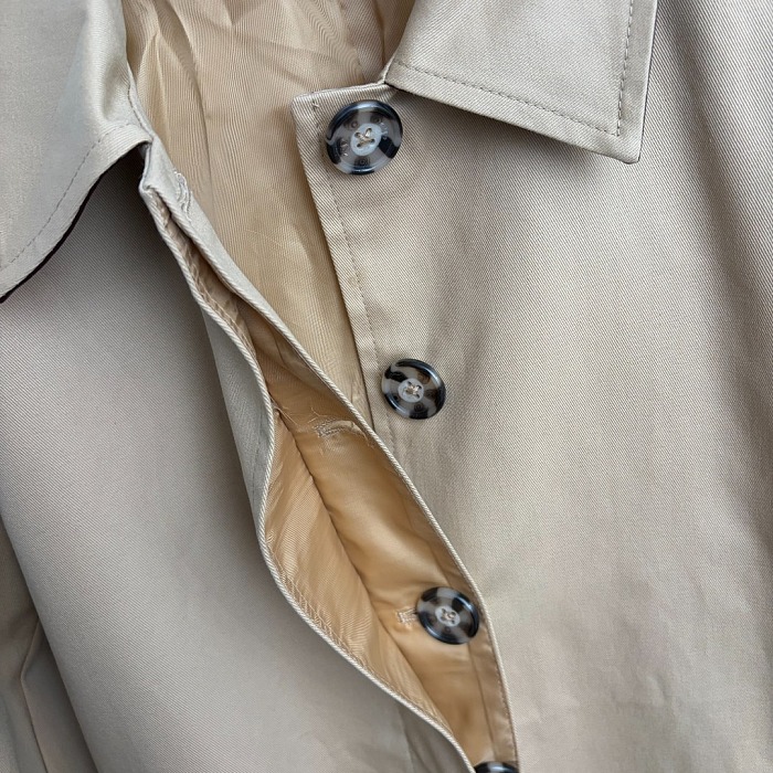 Double Breasted Bow Belted Lapel Trench Coat