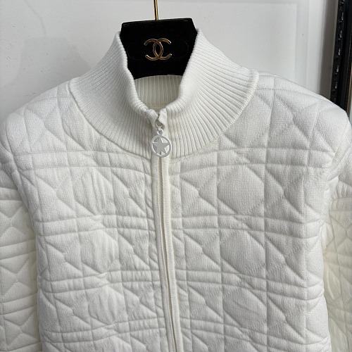 Quilted Butterfly Embroidered Stand Collar Cotton Jacket