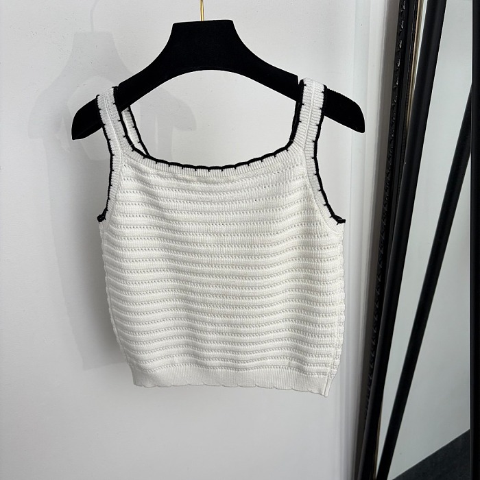 Lion Button Cutout Knit Cardigan And Cami Matching Set