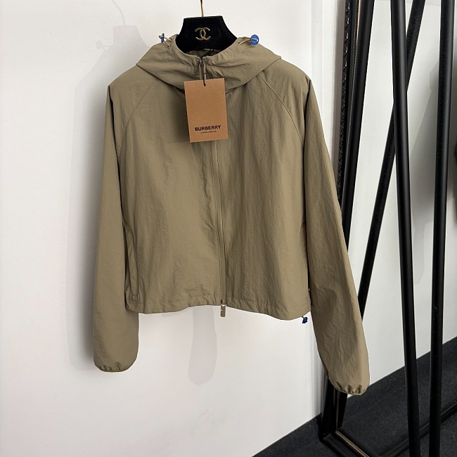 Equestrian Knight Embroidered Patch Oversized Hooded Trench Coat