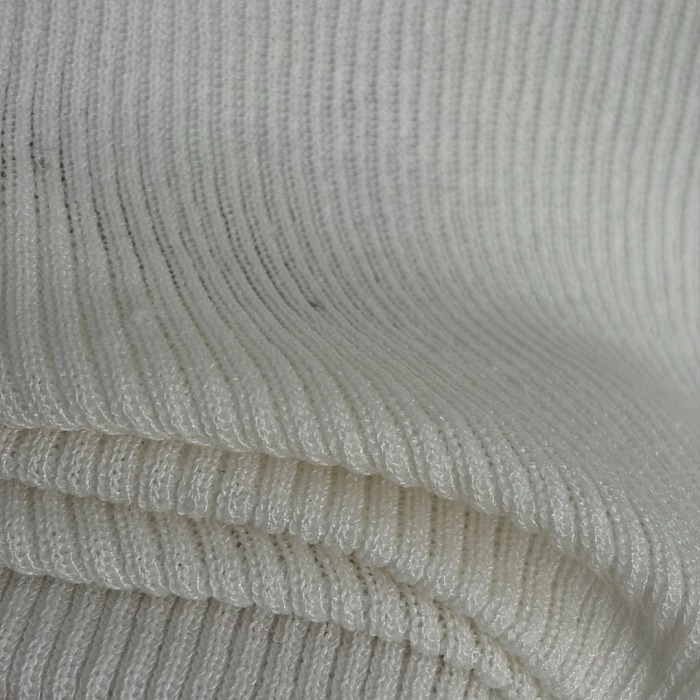 Double C Embroidered Patch Ribbed Knit Tank Top