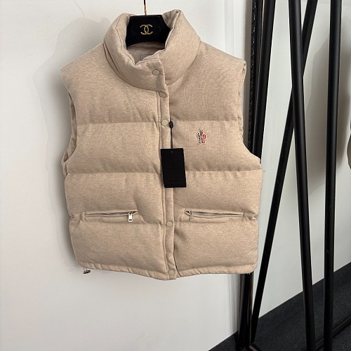 Cozy Fleece Lined Puffer Vest And Hoodie Three Piece Set