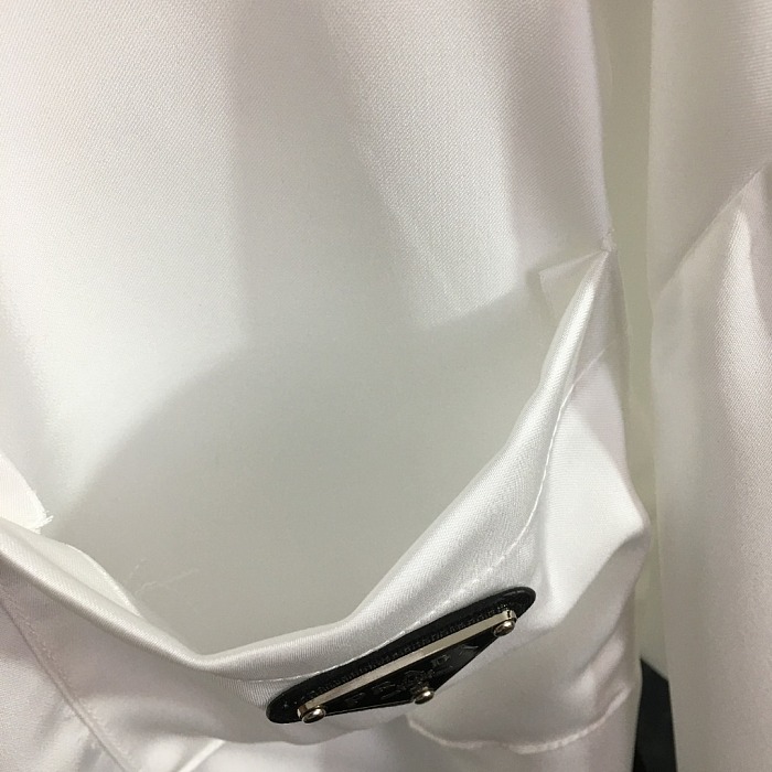 Chic Metal Buckle Waist Bag Long Sleeve Shirt