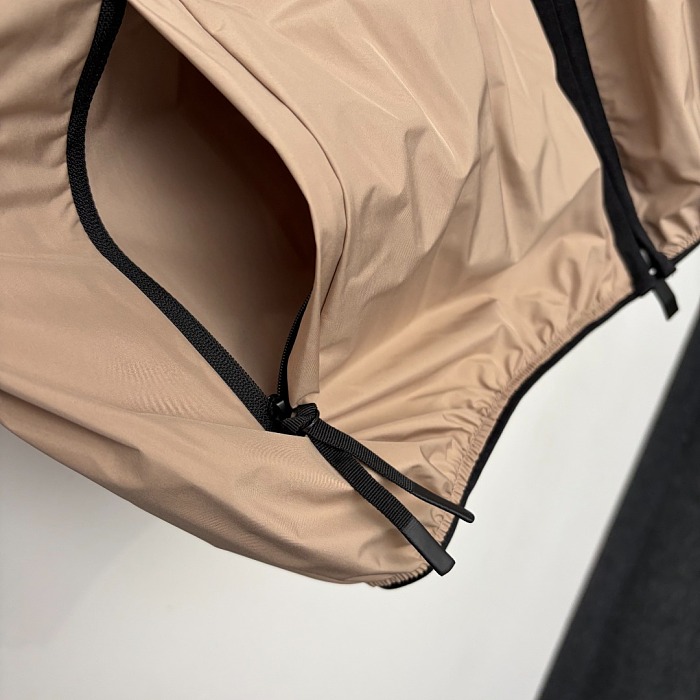 Zip Pocket Hooded Lightweight Windbreaker Jacket