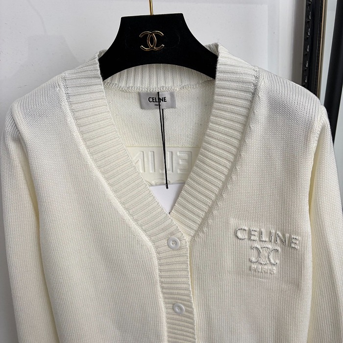 Rhinestone Star Letter Graphic V-Neck Long Sleeve Knit Cardigan