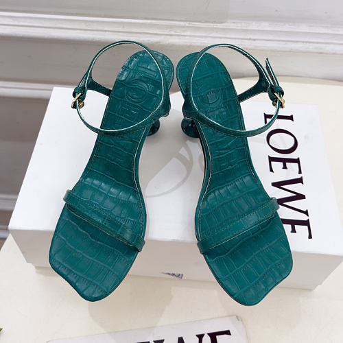Crocodile Pattern Ankle Strap High Heel Sandals