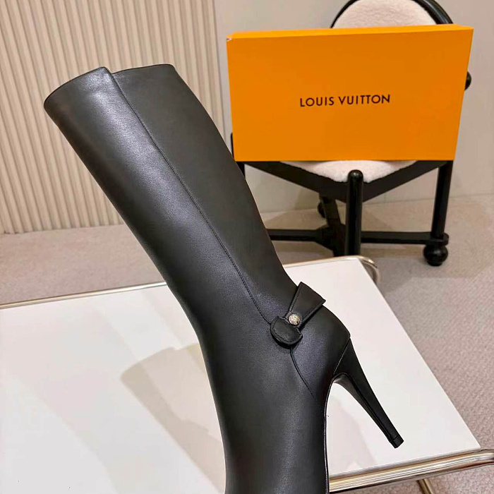 Pointed Toe High Heel Knee High Boots