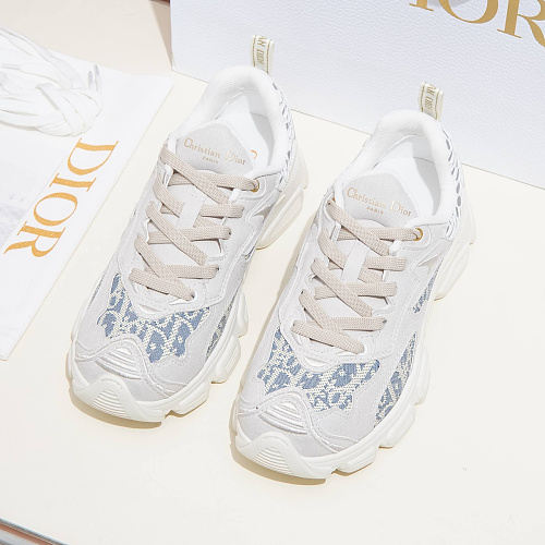 Chunky Platform Lace Up Casual Sneakers With Detailing