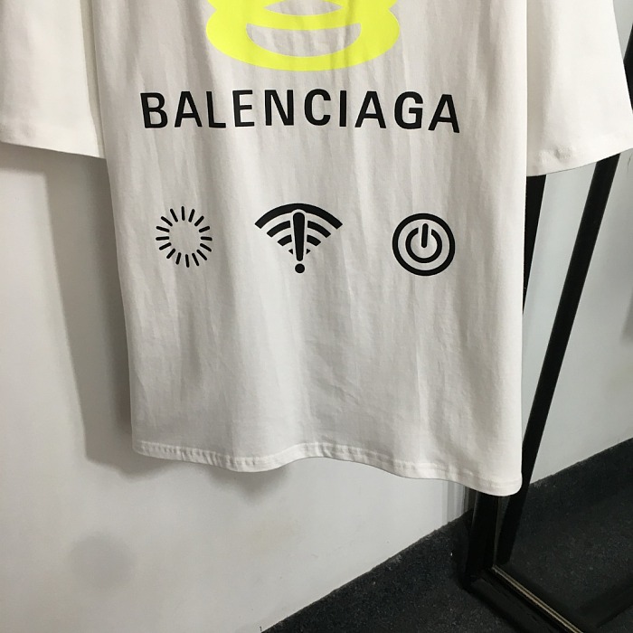 Back Graphic Letter Print Oversized Casual Short Sleeve Tee