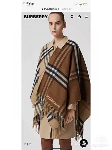 Classic Plaid Colorblock Fringe Hem Cashmere Knit Shawl Cardigan