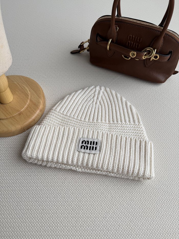Cozy Ribbed Cashmere Blend Foldover Beanie Hat