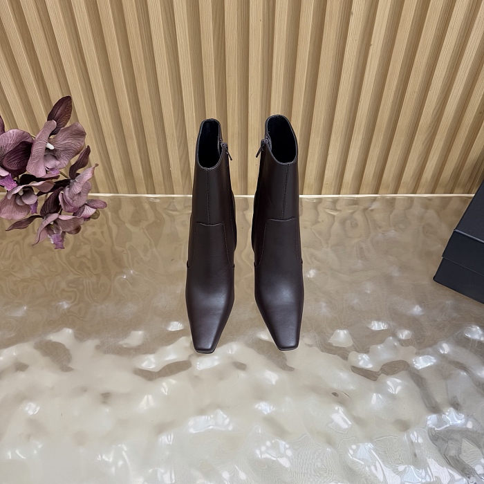 Pointed Toe Stiletto High Heel Ankle Boots
