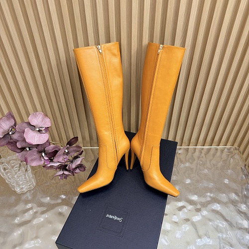 Pointed Toe Stiletto Heel High Boots