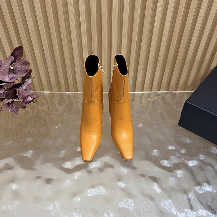 Pointed Toe Stiletto High Heel Ankle Boots