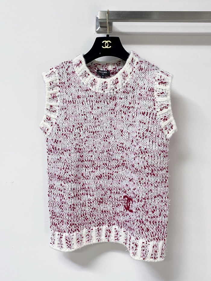 Breathable Knit Graphic Print Slim Fit Tank Top