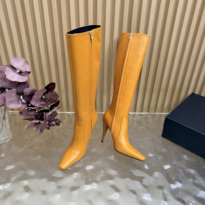 Pointed Toe Stiletto Heel High Boots