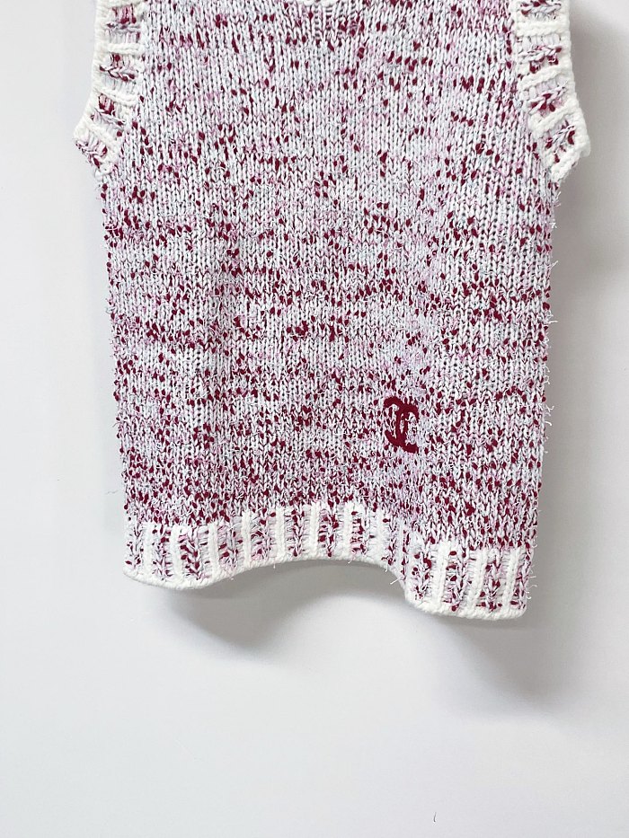 Breathable Knit Graphic Print Slim Fit Tank Top