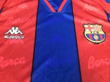 BA Home Red and Blue Retro Soccer Jersey 96-97(Name:RONALDO Number:9) ★★