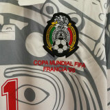 1998 Mexico Away Retro Soccer Jersey