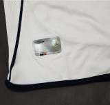 2002 England Home White Retro Soccer Jersey