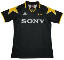 1995/96 JUV Away Black Retro Soccer Jersey