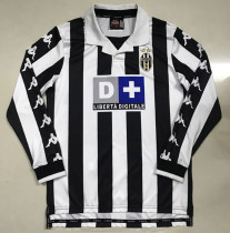 1999/2000 JUV Home Retro Long Sleeve Soccer Jersey