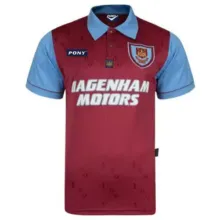 1995/97 West Ham 100th Retro Soccer Jersey