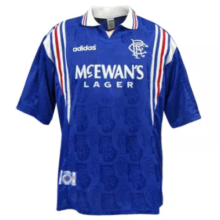 1996-1997 Rangers Home Retro Soccer Jersey