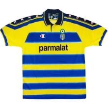 1999/00 Parma Home Yellow Retro Soccer Jersey