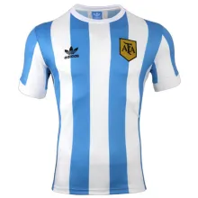 1978 Argentina Home Retro Soccer Jersey