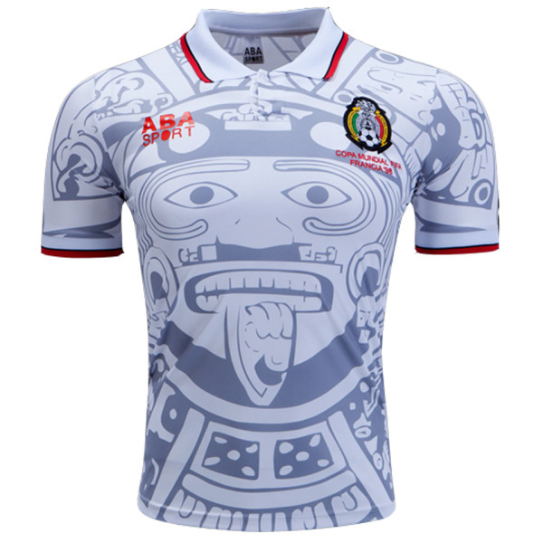 1998 Mexico Away Retro Soccer Jersey