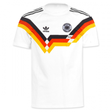 1990 Germany Home White Retro Soccer Jersey正确版 正在